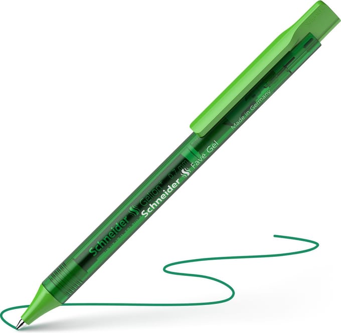 Schneider gelpen - Fave - groen - 0.4mm - S-101104-20