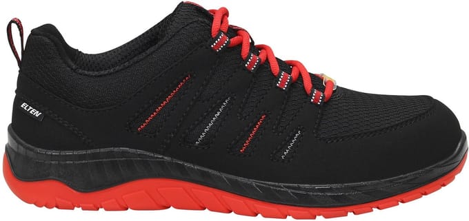 ELTEN Werkschoenen - MADDOX black-red Low ESD S3 - Unisex