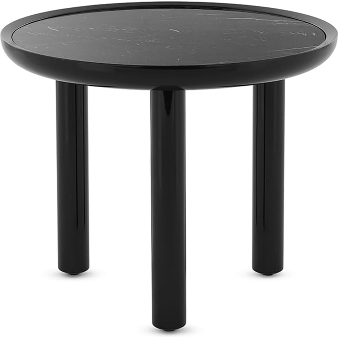 Kartell K-Top bijzettafel Ø 60 cm - zwart marmer