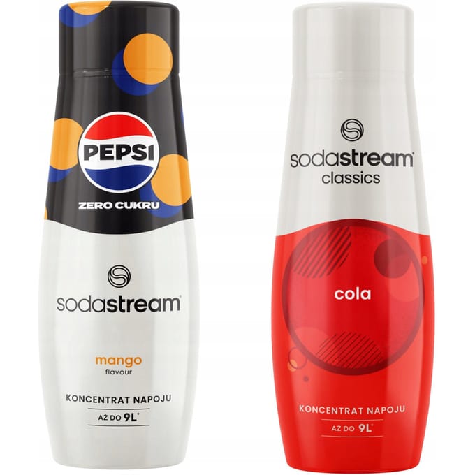 Sodastream Pepsi MAX Mango - Concentraat - 18 Liter - Tropische Smaak - Suikervrij