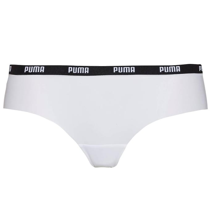 Puma Dames/Dames Brazilian Briefs (Set van 2) (Wit)