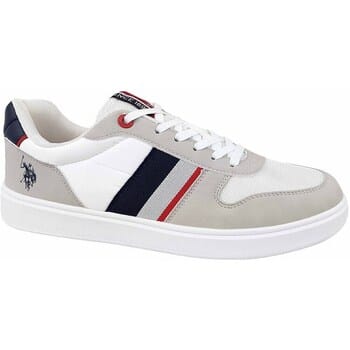 Lage Sneakers U.S Polo Assn. ROKKO003LGRWHI01