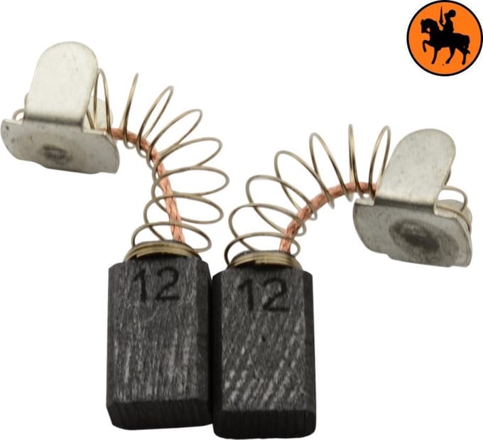 Koolborstelset voor Protool Boor DRP 13 E-1  - 5x8x12,5mm