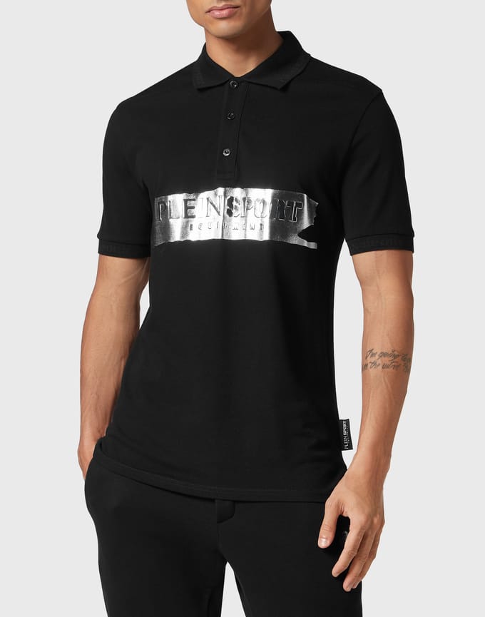 Poloshirt Silver Brush