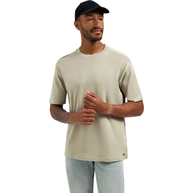 No Excess No Excess T-Shirt Crewneck Solid Heavy Interlock Taupe  XL