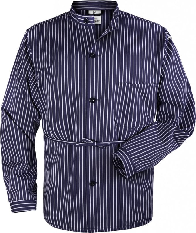 Fristads Katoenen Overhemd 431 Vl - Blauw/Wit - XL