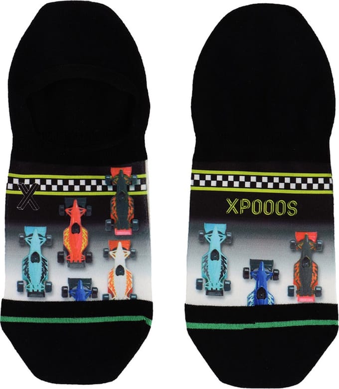 XPOOOS - Zandvoort Heren Footies - 1-Pack - Maat 39/42