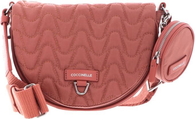 COCCINELLE Schoudertas Blaire Nyl. Mate Crossover Bag Camelia / Camelia Roze