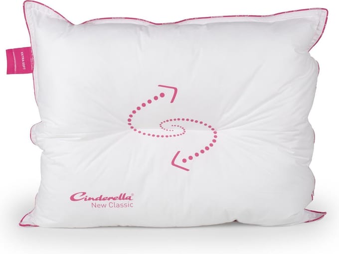 Cinderella Hoofdkussen New Classic 2.0 Extra Soft - 60 x 70 cm - wit