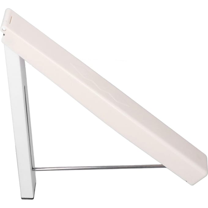 Wandmontage Droogrek Multifunctioneel Opvouwbaar Intrekbaar Kledinghanger voor Thuis white