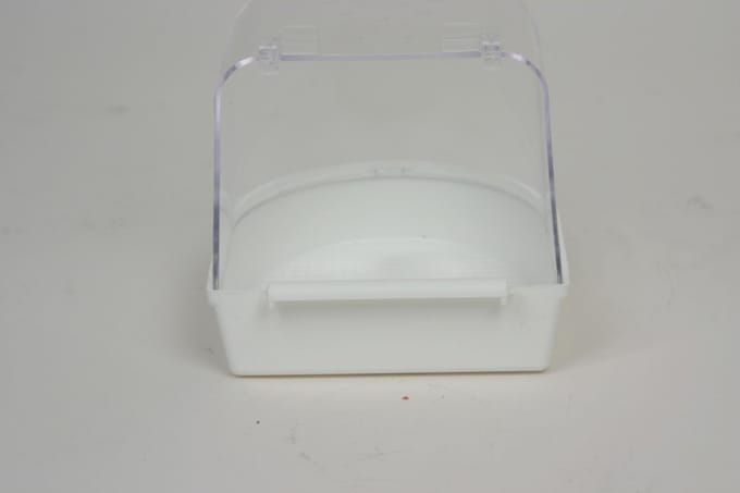 Fauna badhuis groot wit 13 x 13 x 13 cm