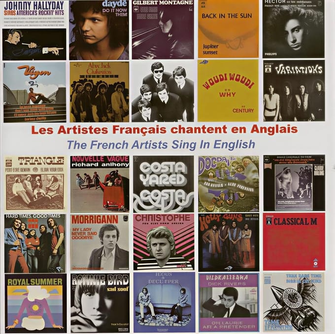 Various Artists - Les Artistes Francais Chantent En Anglais (CD)