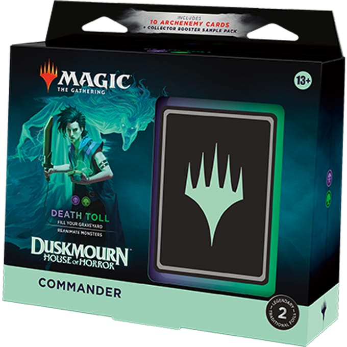 Magic: The Gathering TCG Duskmourn Death Toll Commander Deck