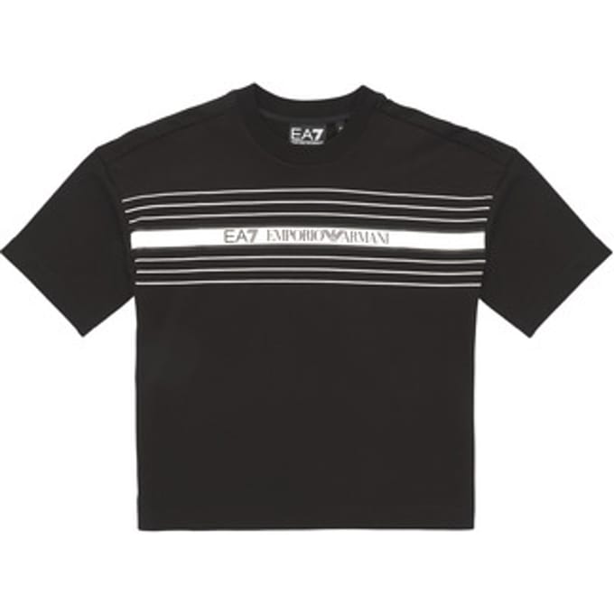 Emporio Armani EA7  T-shirt Korte Mouw TRAIN LOGO SERIES TEE EXTENDED LOGO