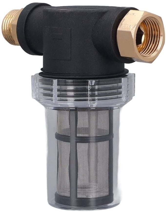 Allecto - Hogedrukreiniger Waterfilter - Inline Filter - Beschermt