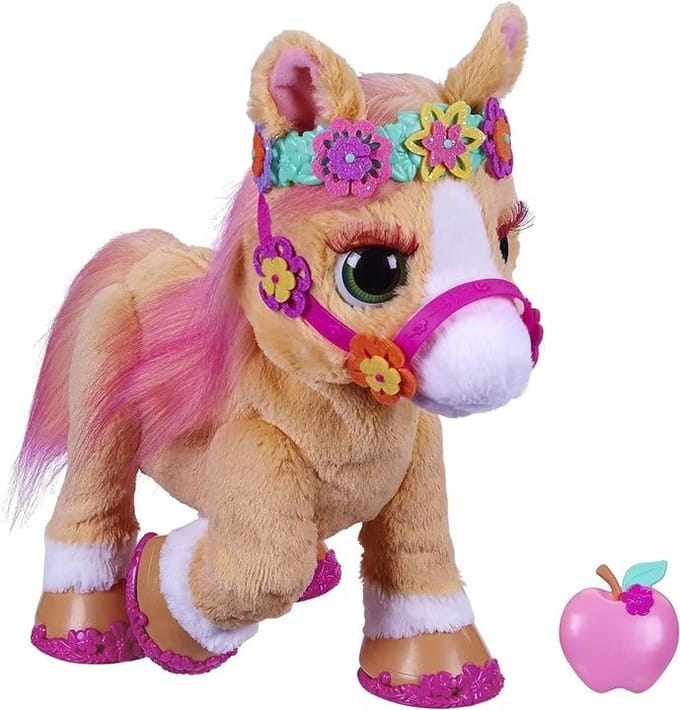 FurReal Friends Cinnamon Mijn Styling Pony Elektroniche knuffels Interactieve knuffels
