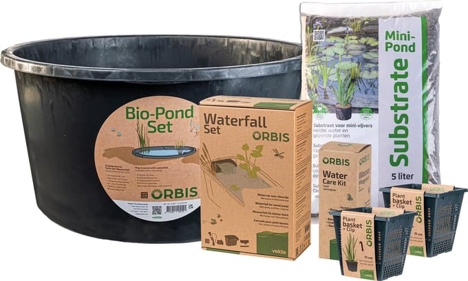 Orbis Bio-Pond - minivijver complete set met waterval 90 Liter