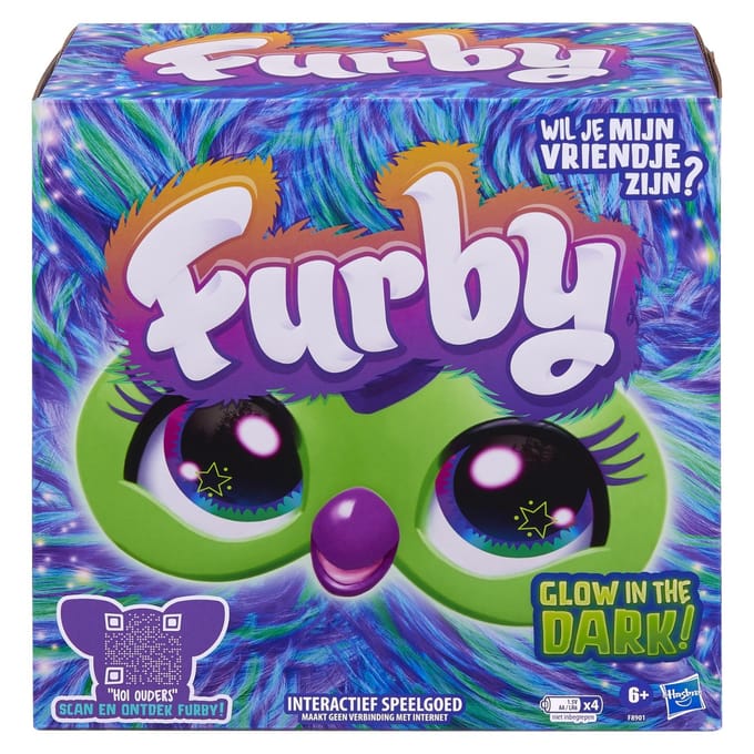 Hasbro Furby Galaxy NL Elektroniche knuffels Interactieve knuffels