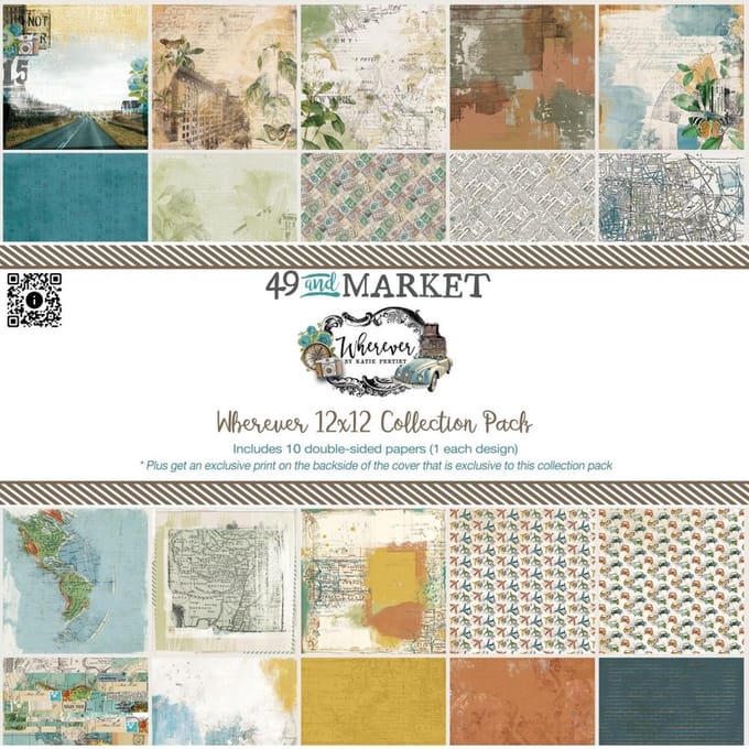 49 And Market - Wherever Collection Pack 12"X12"