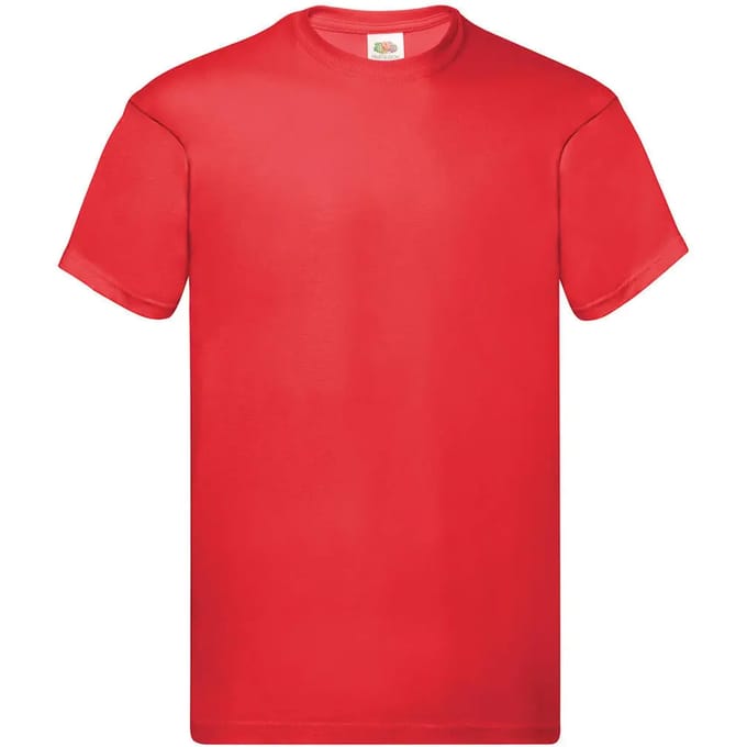 Katoenen T-shirt Fruit of the Loom Original
