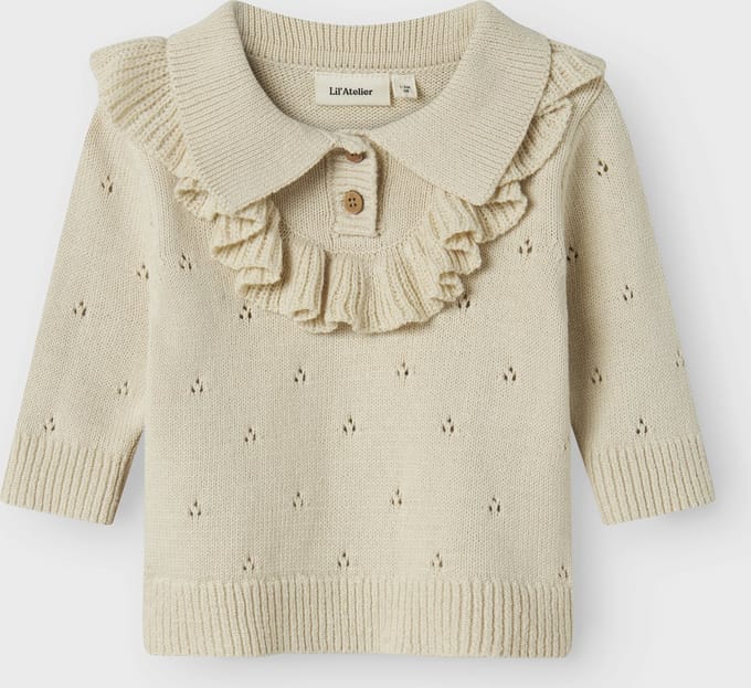 NAME IT - NBFNAKITA LS LOOSE KNIT LIL - Baby - Polo's