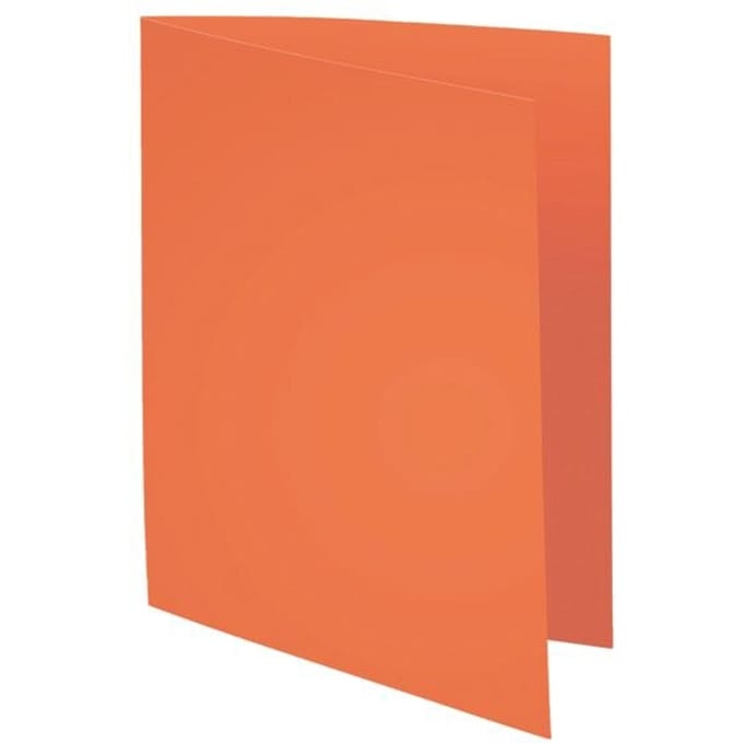 Exacompta ROCK''S 80 - Pak van 100 inlegmappen 22x31cm voor A4 - Rood - 800012E
