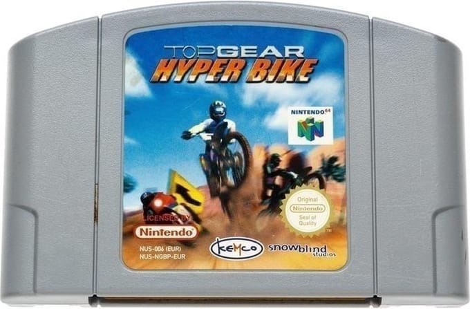 Top Gear Hyper Bike - Nintendo 64 [N64] Game PAL