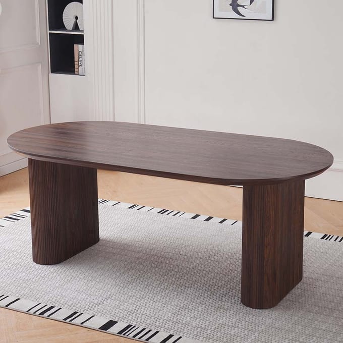 Milton & Oldbrook Eettafel 200 cm Calais Walnootlook