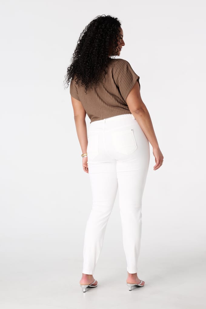 MS Mode Tregging Tregging met denim look