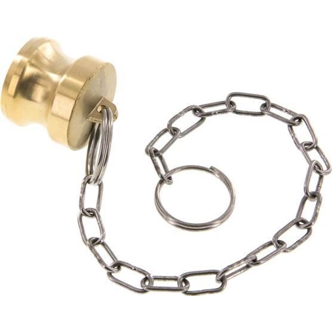 Camlock DN 25 (1'') Koppeling MessingPlug Type DP MIL-C-27487