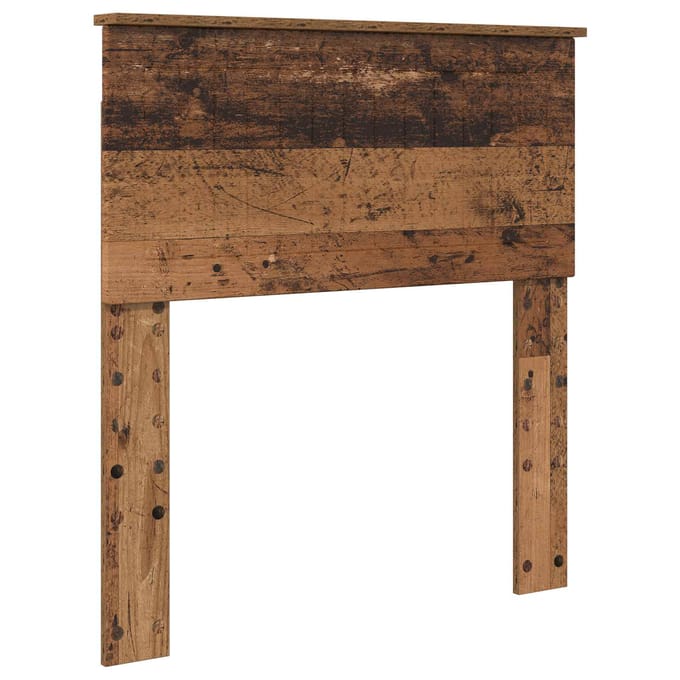 vidaXL Hoofdbord Oud Hout Bewerkt hout