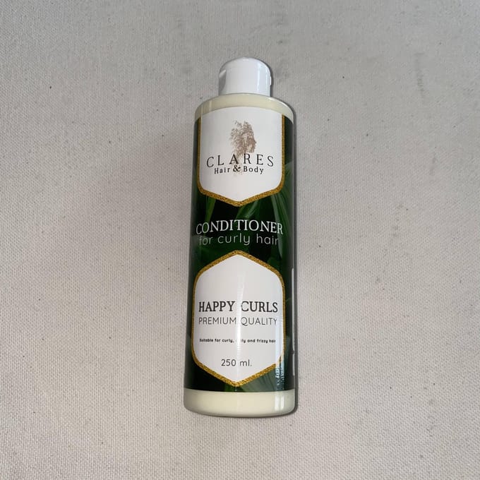 Clares Hair & Body - Happy Curls Conditioner voor Krullend Haar - Premium Quality