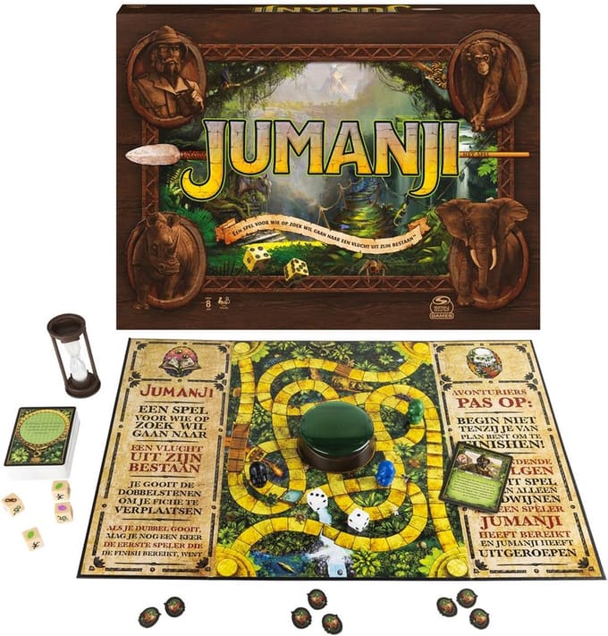 Jumanji Bord- & kaartspellen Bordspellen
