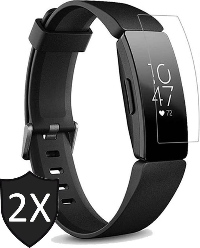 Screenprotector geschikt voor Fitbit Inspire / Inspire HR - Screen Protector PET - 2 Stuks