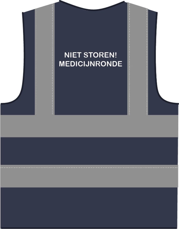 Medicatie hesje RWS marineblauw