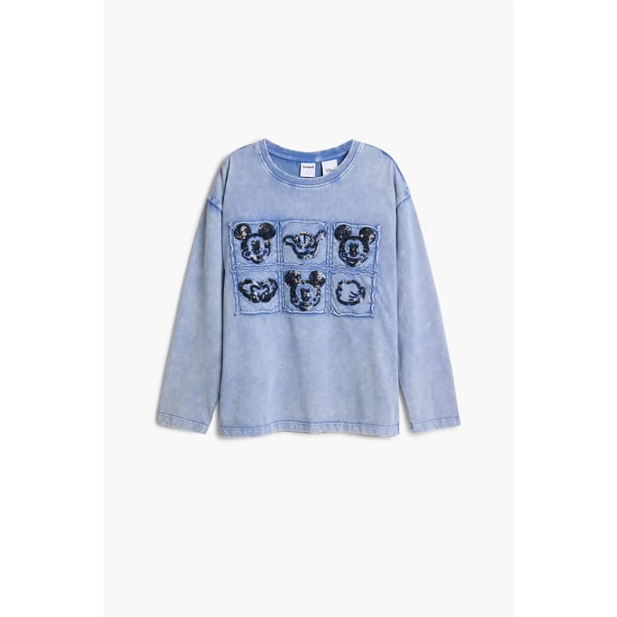 Kinder-T-shirt met lange mouwen Desigual Momo