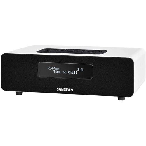 Sangean-DDR-36 - Radio met Bluetooth en DAB+ - Wit