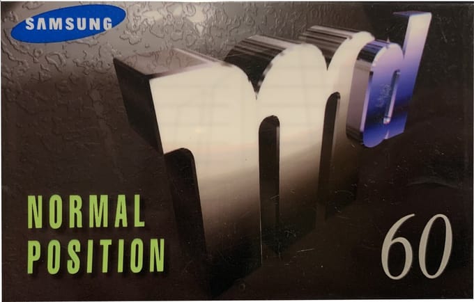 Samsung Audio Cassetteband 60min Normal Position (2x 30min)