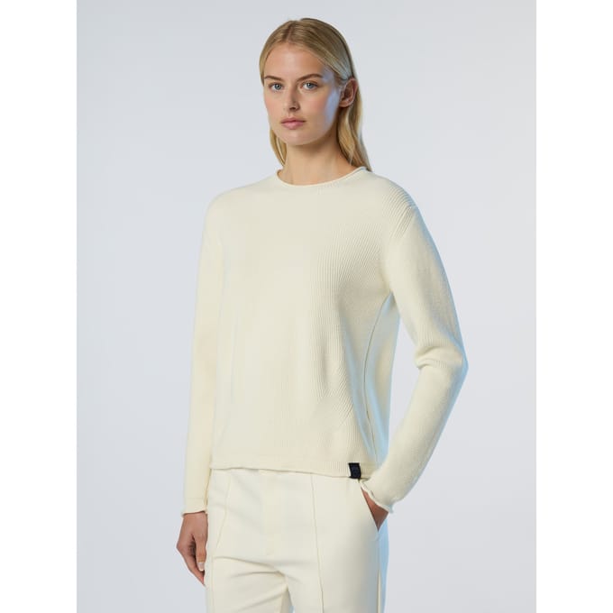 North Sails Trui Geribbelde ronde hals
