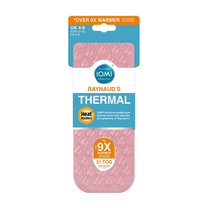 1 Pack Dikke 3.1 TOG Antislip Thermo Slippersokken voor Raynaud