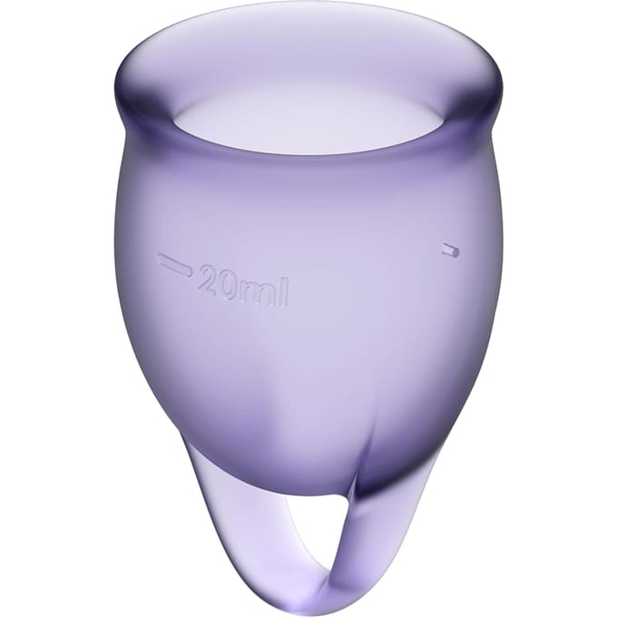 Satisfyer 'Feel Confident - Menstrual Cup Set', 15 & 20 ml