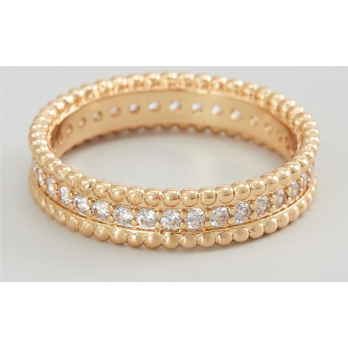 US Polo Assn Jewellery Sabrine Geelgouden Ring
