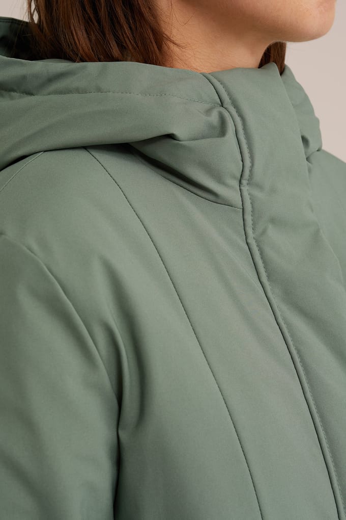 We Fashion Parka Light Green Größe: S | Parkas Outlet | Damen | Grün
