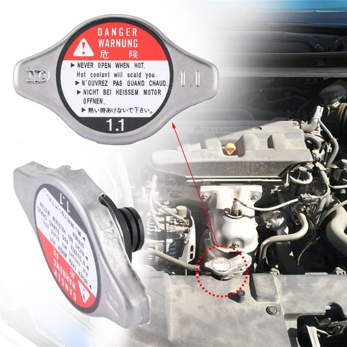 Koelradiatordop 19045-PAA-A01 voor Honda Accord Civic Acura CL TL