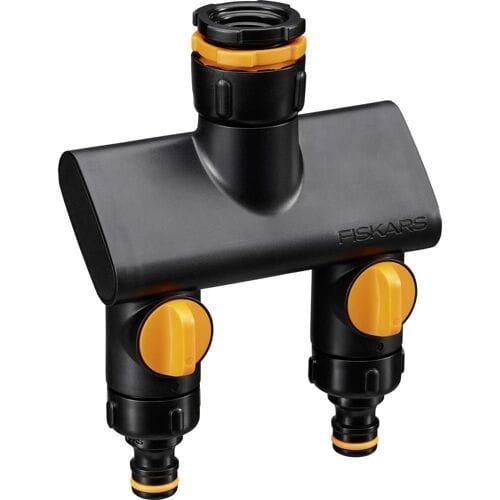 Fiskars 2-weg tang, met aan/uit-schakelaars, voor 3 draadmaten Ø 21 mm (1/2"), Ø 26,5 mm (3/4") en Ø 33,3 mm (1"), comfort, zwart/oranje, 1070577