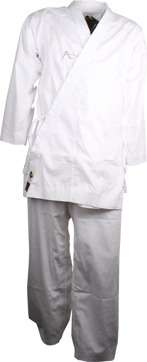 Arawaza Karatepak Kumite Deluxe Wkf Wit Unisex Maat 200