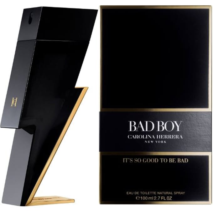 Carolina Herrera, Bad Boy, Eau De Toilette, Voor Mannen, 100 ml