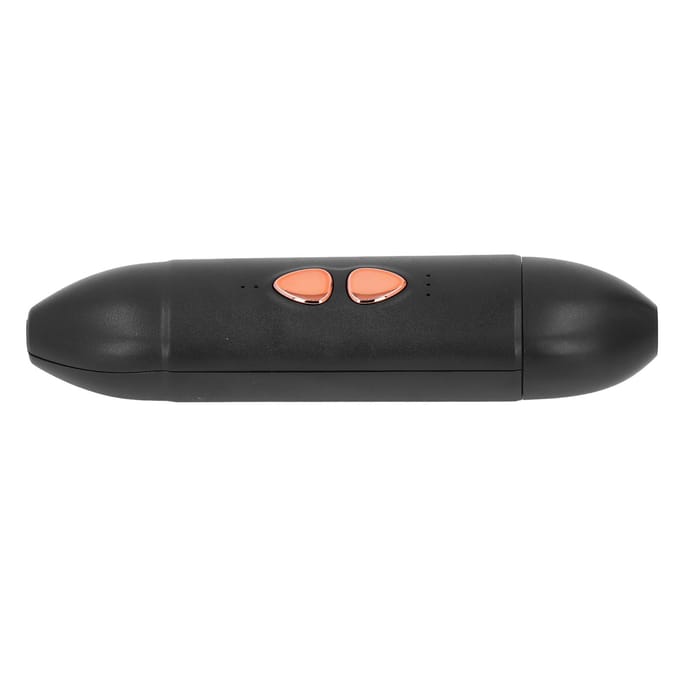 Itch Soother Device Antipruritic Device 2 in 1 Electric Itch Relief Heated Vibrating Hot Bite black
