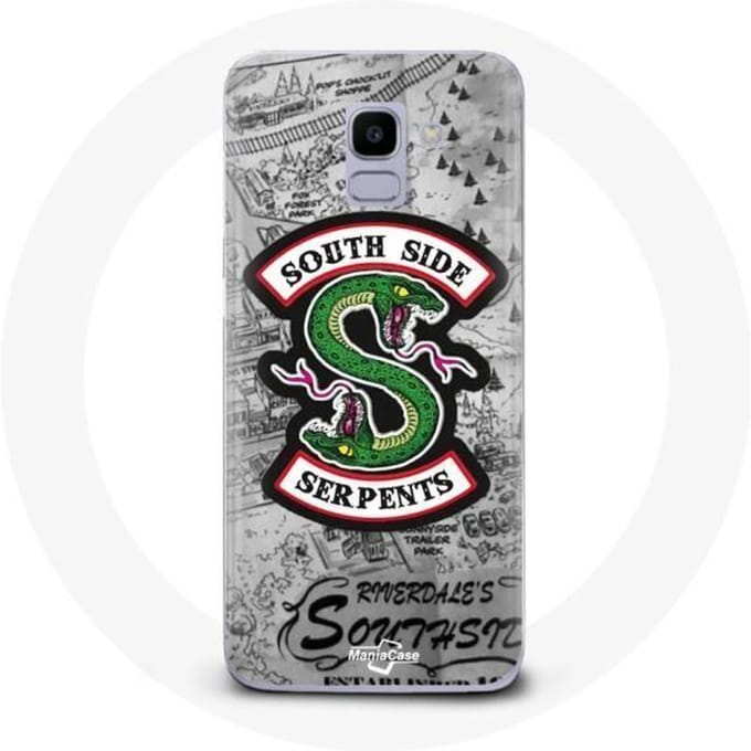 Case voor Samsung Galaxy A8 2018 Riverdale South Side Serpents-logo
