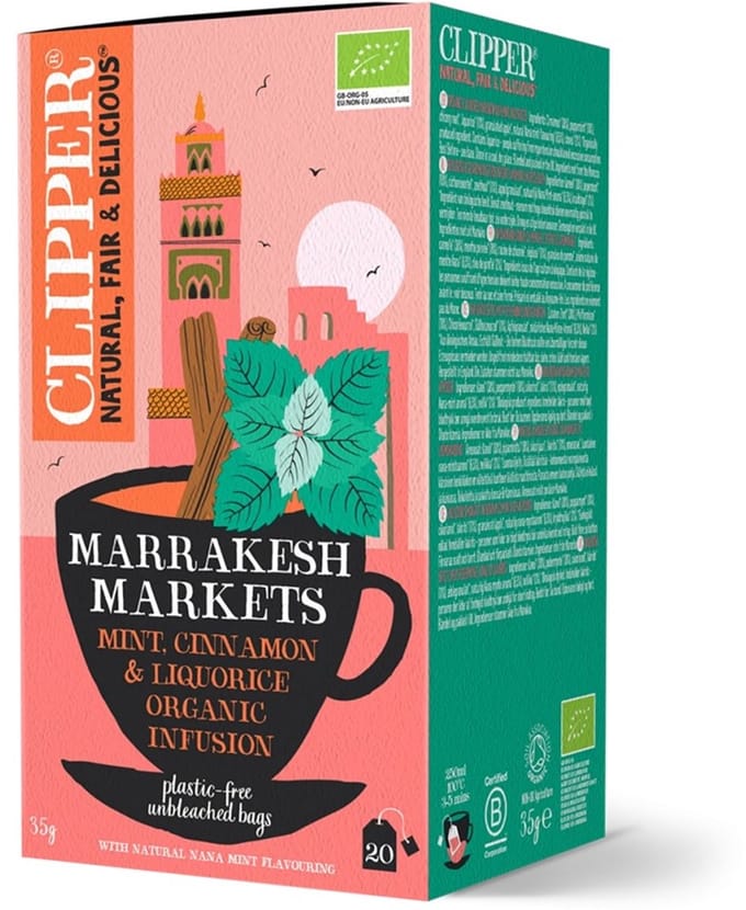 Thee Clipper Infusion Marrakech Markets bio 20stuks